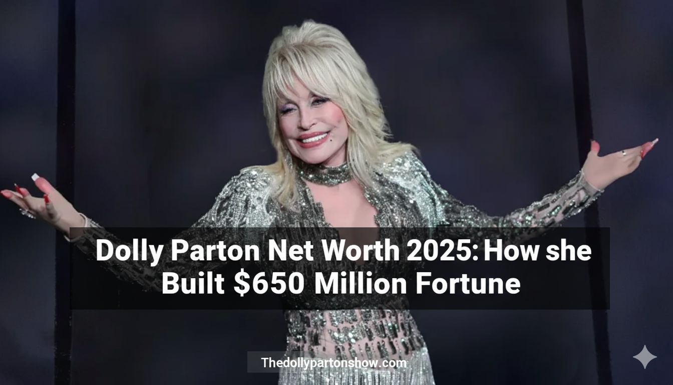 Dolly Parton Net Worth 2025: How she Built $650 Million Fortune