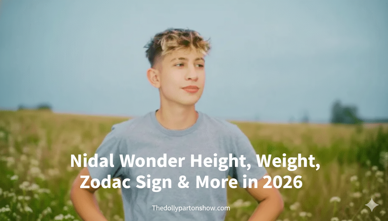 Nidal Wonder Height, Weight, Zodiac Sign & More in 2026