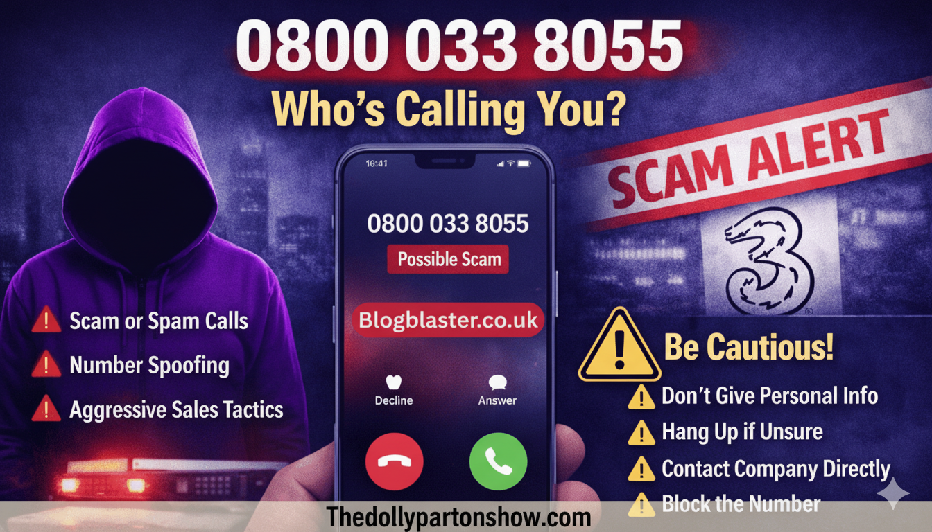 0800 033 8055 – Who Is Calling You?